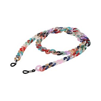 Dopamine Color Pattern Eyeglass Chain 1 pc