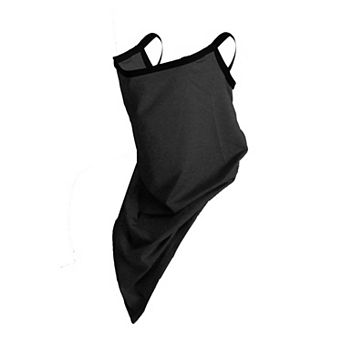 Solid Triangle Earloop Neck Gaiter for Outdoor Sports Activities 1 pc