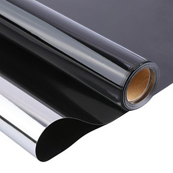 One Way Privacy Window Film Mirror Window Tint Privacy Heat Control Static Cling Covers 39.4"x23.6"