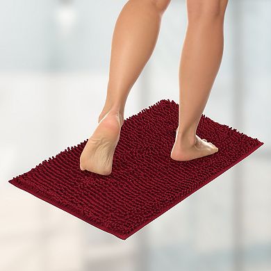 Bathroom Rug Mat Non-Slip for Bathroom Floor 15.75"x23.62"x1.06" 1Pc