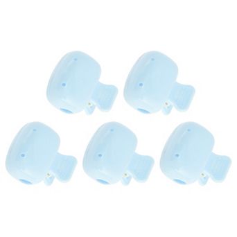5 pc Lightweight Fish-Shaped Toothbrush Covers