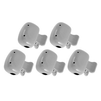 5 pc Lightweight Fish-Shaped Toothbrush Covers