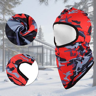 Ice Silk Camouflage Balaclava Face Mask for Outdoor Activities 1 Pc