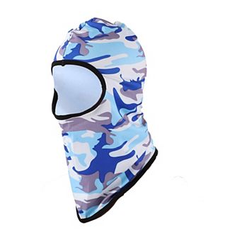 Ice Silk Camouflage Balaclava Face Mask for Outdoor Activities 1 pc