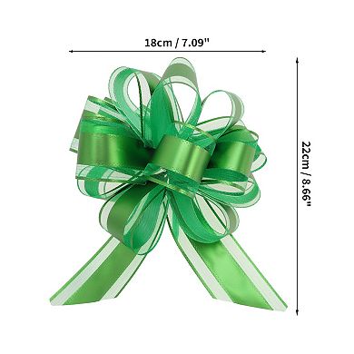 3Pcs Gift Bow Pull Bows for Weddings Birthdays Gift