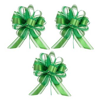 3 pc Gift Bow Pull Bows for Weddings Birthdays Gift