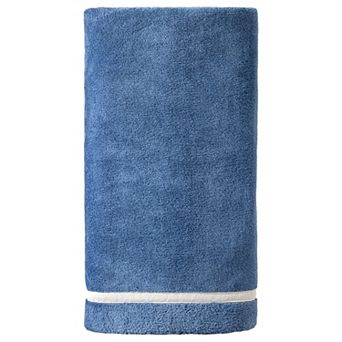 1 Pack Solid Coral Fleece Bath Towel, Ultra Soft, Highly Absorbent, Quick Dry Towel for Home 31"x63"