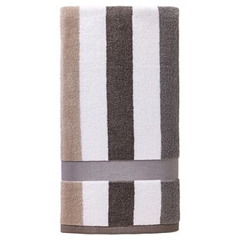 1 Pack Stripe Shower Towels Ultra Soft Luxury Cotton Bath Towel Absorbent for Trips Beach 55" x 28"