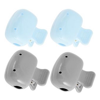 4 pc Lightweight Fish-Shaped Toothbrush Covers