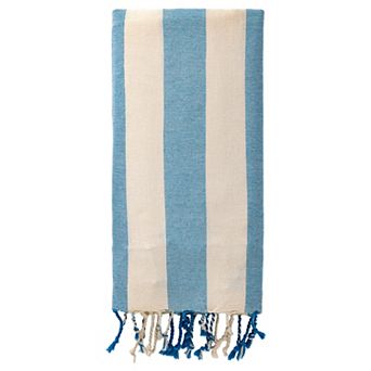 1 Pack Stripe Beach Towel, Lightweight, Absorbent and Quick Dry, Sand Free Towel for Swim 71" x 40"