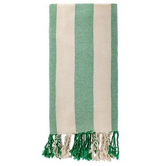 1 Pack Stripe Beach Towel, Lightweight, Absorbent and Quick Dry, Sand Free Towel for Swim 71" x 40"