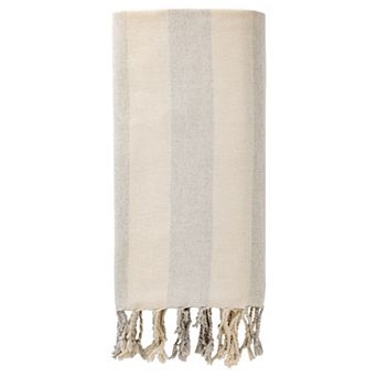 1 Pack Stripe Beach Towel, Lightweight, Absorbent and Quick Dry, Sand Free Towel for Swim 71" x 40"