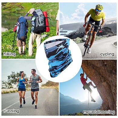Ice Silk Camouflage Neck Gaiter for Outdoor Sports Activities 1 Pc