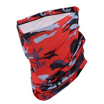 Ice Silk Camouflage Neck Gaiter for Outdoor Sports Activities 1 pc