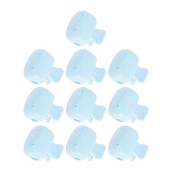 10 pc Lightweight Fish-Shaped Toothbrush Covers