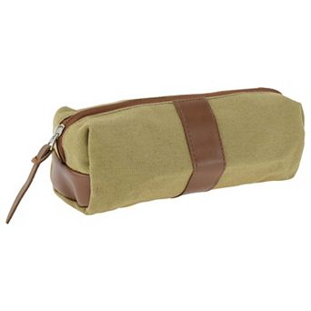 Oxford Patchwork Style Pencil Pouch with Large Capacity for Office Supplies 1 pc