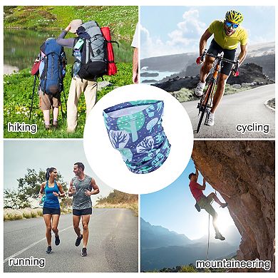 Ice Silk Print Neck Gaiter for Outdoor Sports Activities 1 Pc
