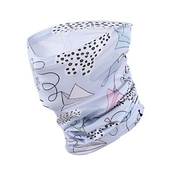 Ice Silk Print Neck Gaiter for Outdoor Sports Activities 1 pc