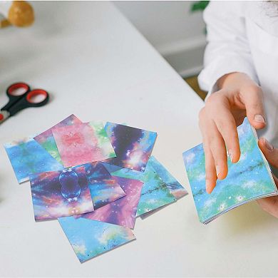 180Pcs Double-Sided Origami Paper 12 Style for DIY Arts