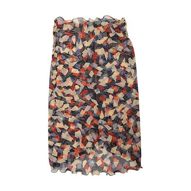 Texture Pattern Earloop Neck Gaiter for Outdoor Sports Activities 1 Pc