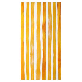 1 Pack Striped Beach Towel, Sand Free Lightweight Travel Towel, Quick Dry Towel for Beach 63" x 31"