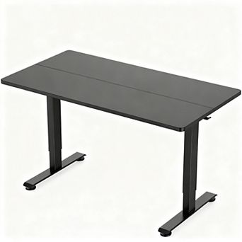 55" Electric Standing Desk, Height Adjustable, Easy Assembly, Cable Management, Memory Presets