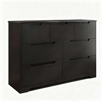 7-drawer storage cabinet, spacious and durable organizing box, smooth drawers, modern design