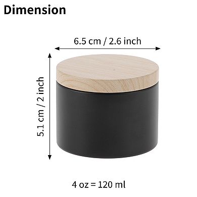 12 Pcs 4oz Candle Tin with Lids for Candle Making 2.05"x2.56"