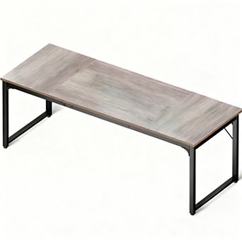 71" Computer Desk with USB Ports - Large Workspace for Home Office