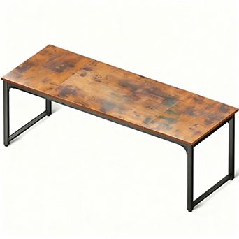 71" Computer Desk with USB Ports - Large Workspace for Home Office