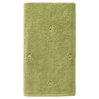 Cute Embroidery Cotton Bath Towels, 1 Pack Soft and Absorbent Oversized Towel for Home Hotel 55"x28"