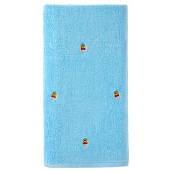 Cute Embroidery Cotton Bath Towels, 1 Pack Soft and Absorbent Oversized Towel for Home Hotel 55"x28"