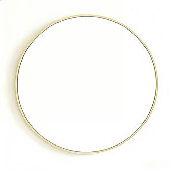 30" Shatterproof HD Mirror with Brushed Frame