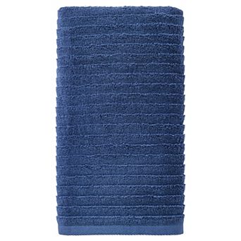 Oversized Cotton Bath Towel Ultra Soft Highly Absorbent Solid Striped for Home Travel Gym 55" x 28"