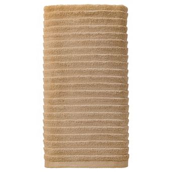 Oversized Cotton Bath Towel Ultra Soft Highly Absorbent Solid Striped for Home Travel Gym 55" x 28"