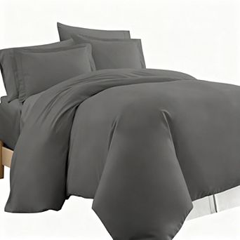 400-thread cotton satin weave duvet cover