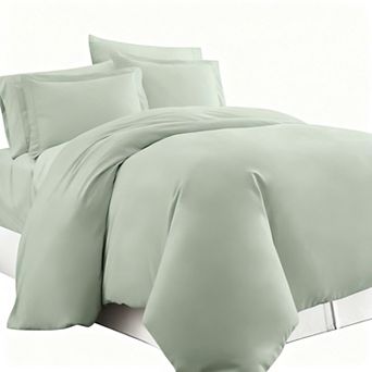 400-thread cotton satin weave duvet cover