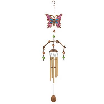 Wind Chime: 34" 5 Tubes, Deep Tones, Outdoor Decor for Home, Garden, Patio, Birthday, Mom, Grandma
