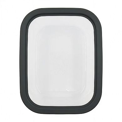 8-Piece Plastic Food Storage Container Set with Lids