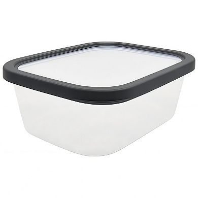 8-Piece Plastic Food Storage Container Set with Lids