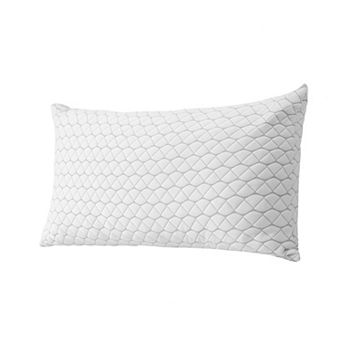 Luxury Hotel Bed Pillow with Adjustable Memory Foam Fill and Natural Fiber Pillowcase