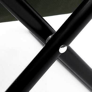 Two Piece Folding Portable Outdoor Chair with Storage Bag 280 lb Capacity