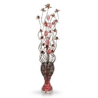 60"H Purple LED Blossom Decorative Floor Lamp for Home & Office