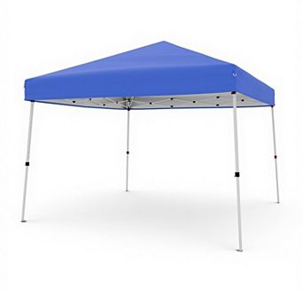 Canopy Tent, 10X10 FT Pop Up Canopy Outdoor Instant Tent Slant Legs w/Carrying Bag, Gazebo Shelter