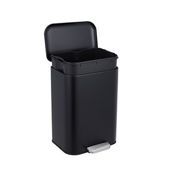 Garvee 5.2 gal Kitchen Trash Can, Step Garbage Can with Soft-Close Lid