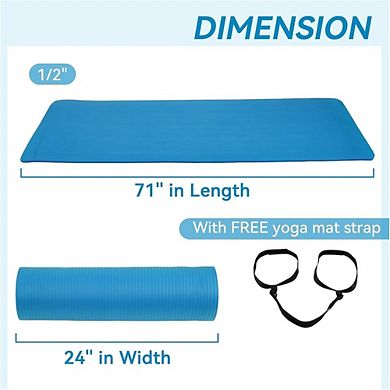 Extra-Thick High-Density Yoga Mat