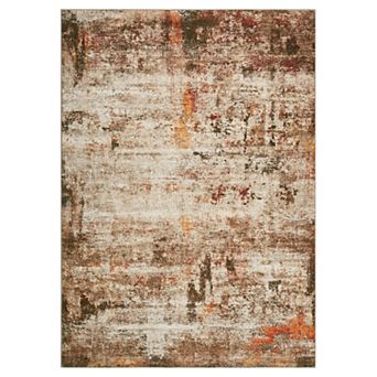 Large Washable Area Rug, Abstract Living Room Rugs for Home Decor, Indoor Low Pile Carpet
