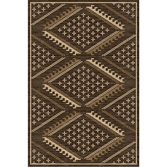 Washable Area Rugs Boho Geometric Large Rug for Bedroom Low Pile Soft Non-Slip Throw Mat