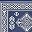 Dark Blue White
