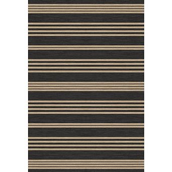 Washable Area Rugs for Living Room Non Slip Non Shedding Easy Jute Striped Rug Stain Resistant